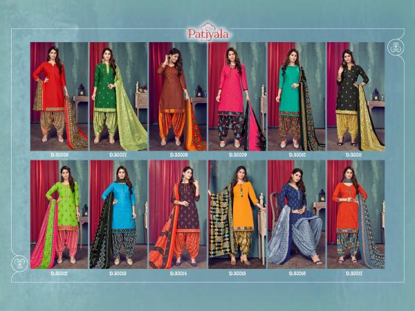 Ganesha Patiyala Vol-30 Cotton Designer Patiyala Printed suit